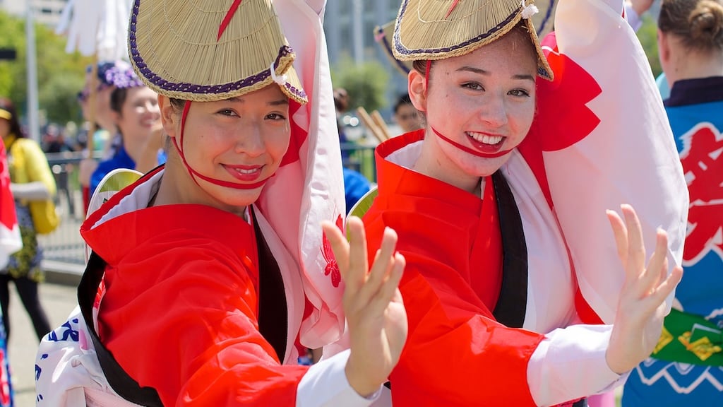 Awa Odori Festival in Japan